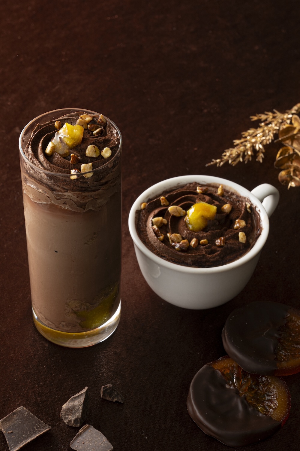 「オランジュショコララテ（アイス・ホット）」税込み680円