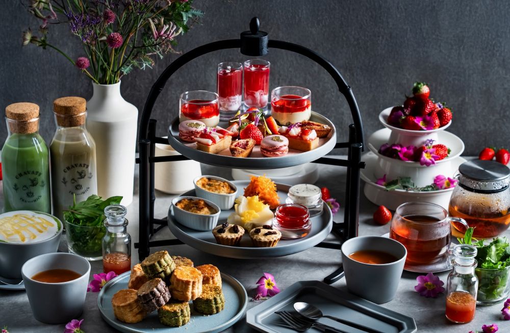 「ストロベリーブリス・アフタヌーンティー」イメージ