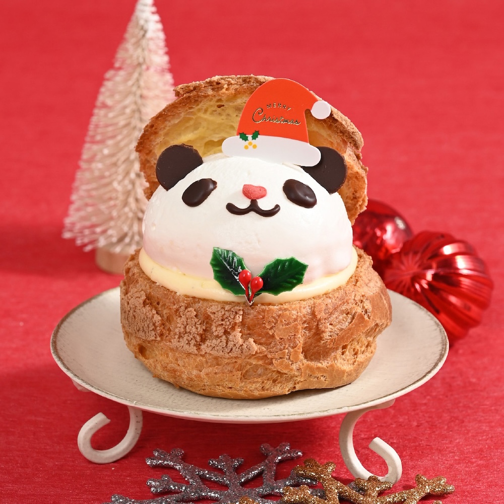 「サンタのパンダシュークリーム」イメージ