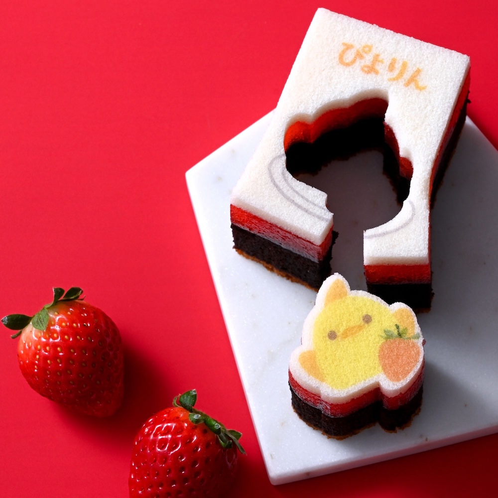 「ぴよりんショコラ＆ストロベリー」イメージ