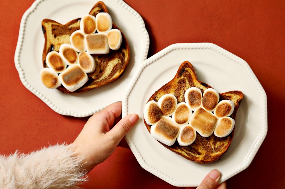 「ねこねこ食パン ショコラキャラメル」アレンジのイメージ