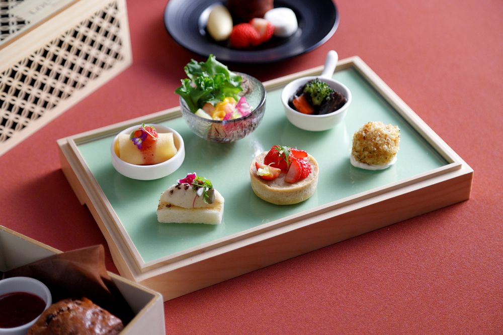 「チョコレート&いちごアフタヌーンティー」イメージ