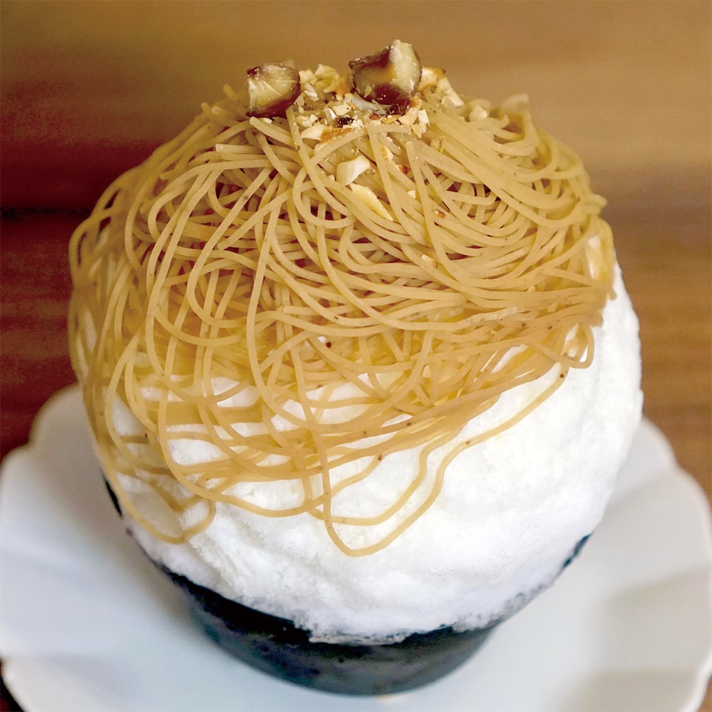 「ウミネコパーラー」の各日20杯限定「和栗モンブラン」税込み2,200円