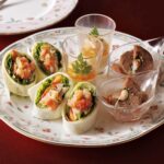 「レッドハーモニー アフタヌーンティーセット」イメージ