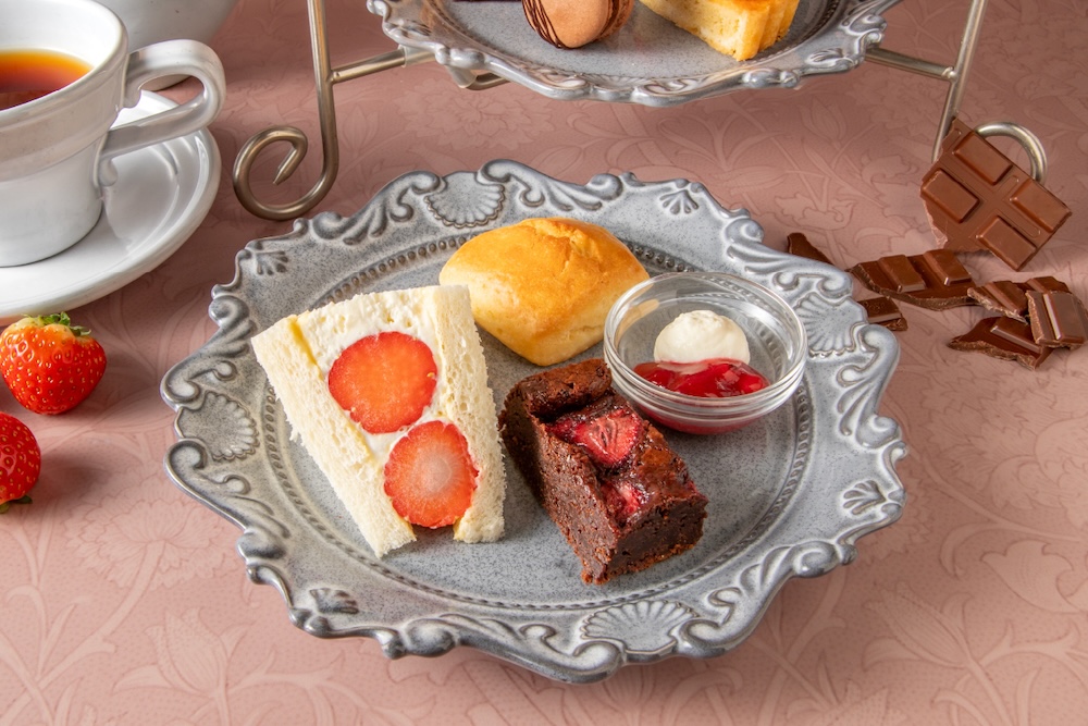 「苺とショコラのアフタヌーンティー」イメージ