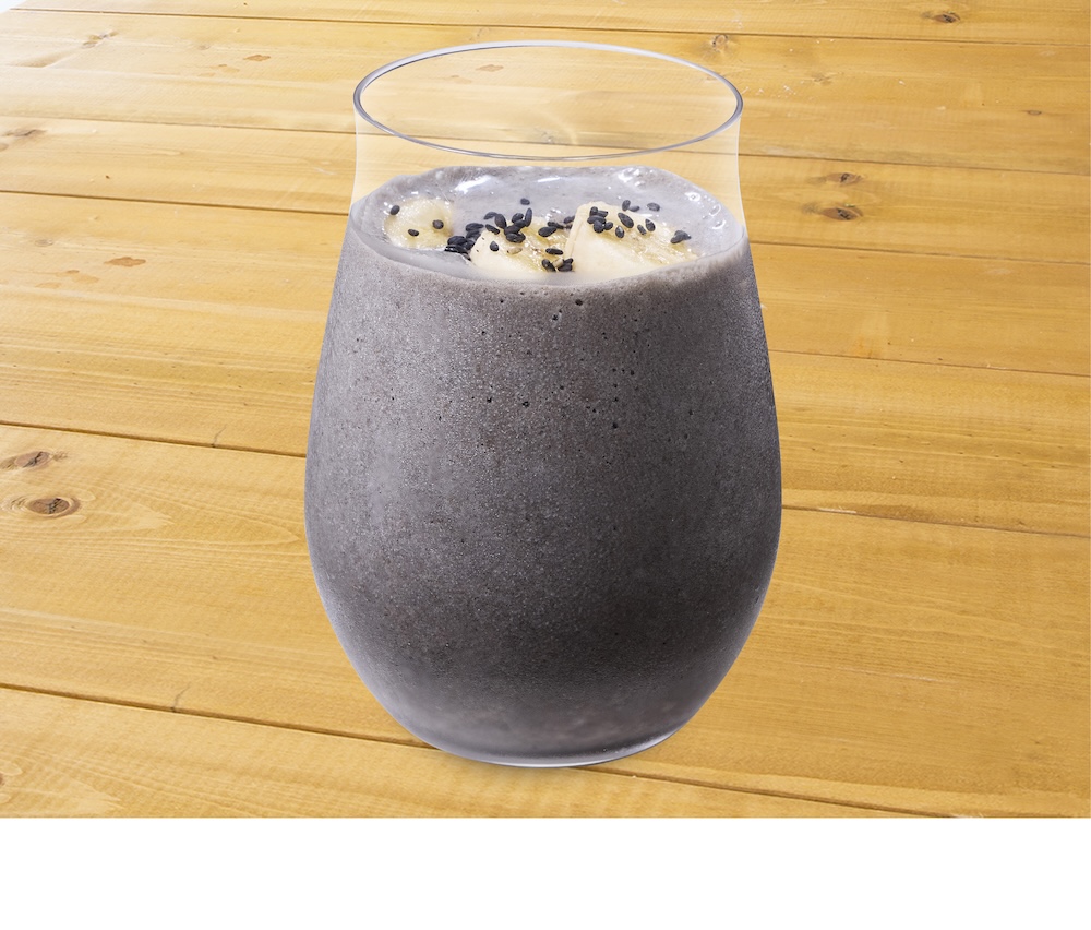 「黒ごまとバナナのスムージー」税込み750円