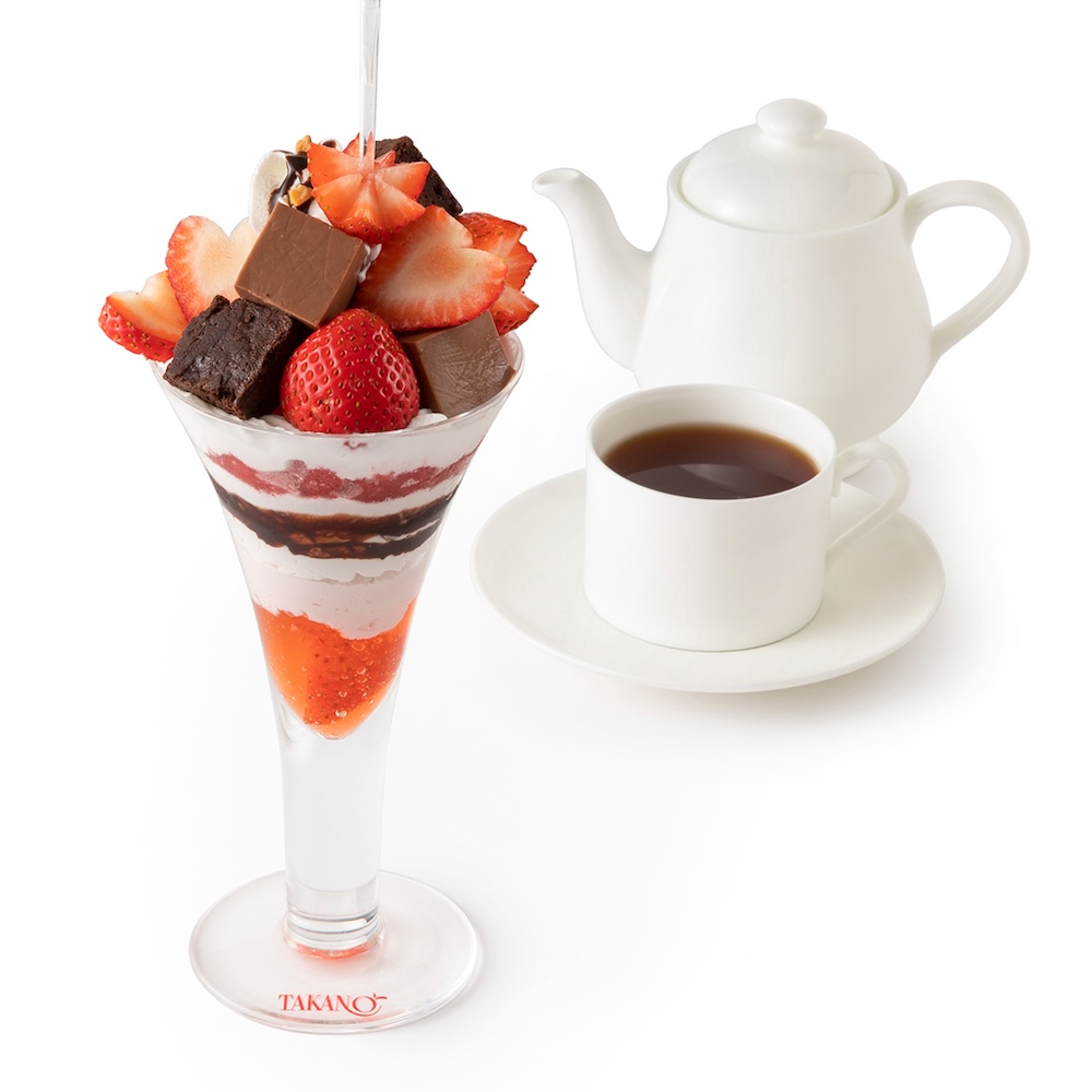 「夜パフェ～ショコラストロベリーパフェ～」イメージ