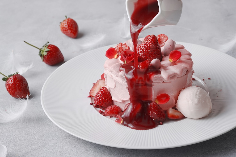 「ストロベリーロゼパンケーキ」イメージ