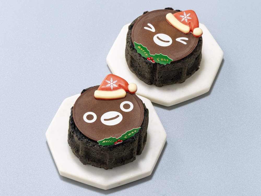 「R.L waffle cake」のグランスタ限定・当日購入可能「Suicaのペンギン Xmasワッフルケーキ2個セット」税込み1,620円「R.L waffle cake」のグランスタ限定・当日購入可能「Suicaのペンギン Xmasワッフルケーキ2個セット」税込み1,620円(C)Chiharu Sakazaki / JR東日本 / DENTSU　Suica