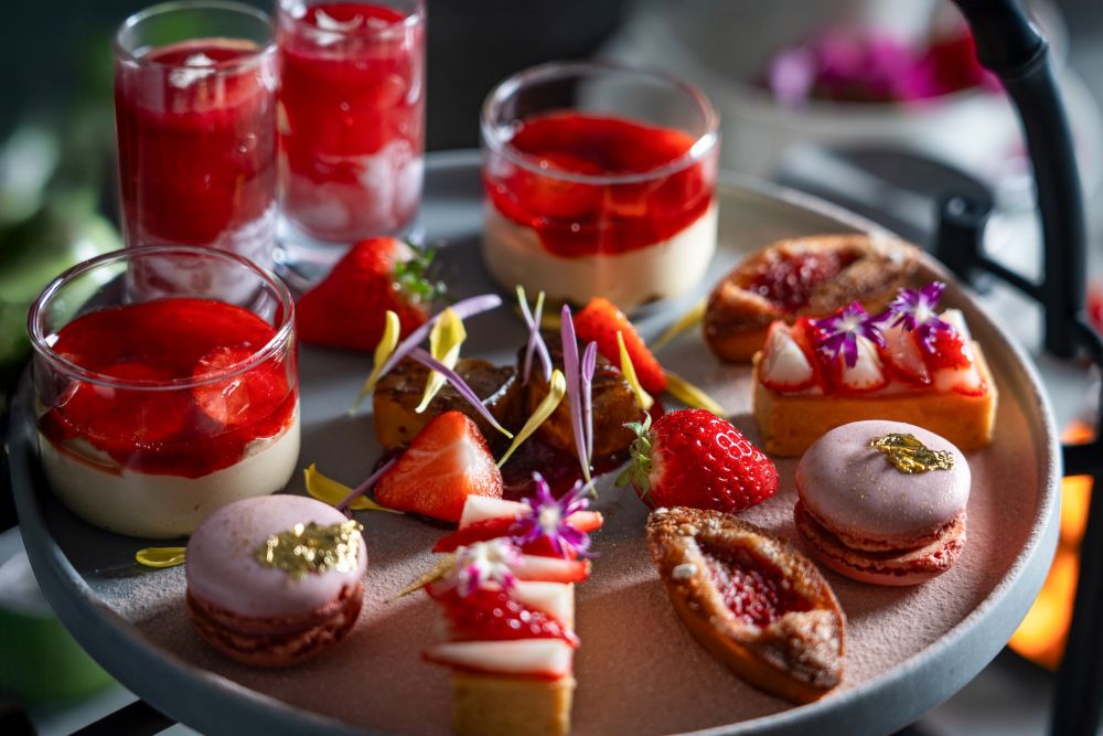 「ストロベリーブリス・アフタヌーンティー」イメージ