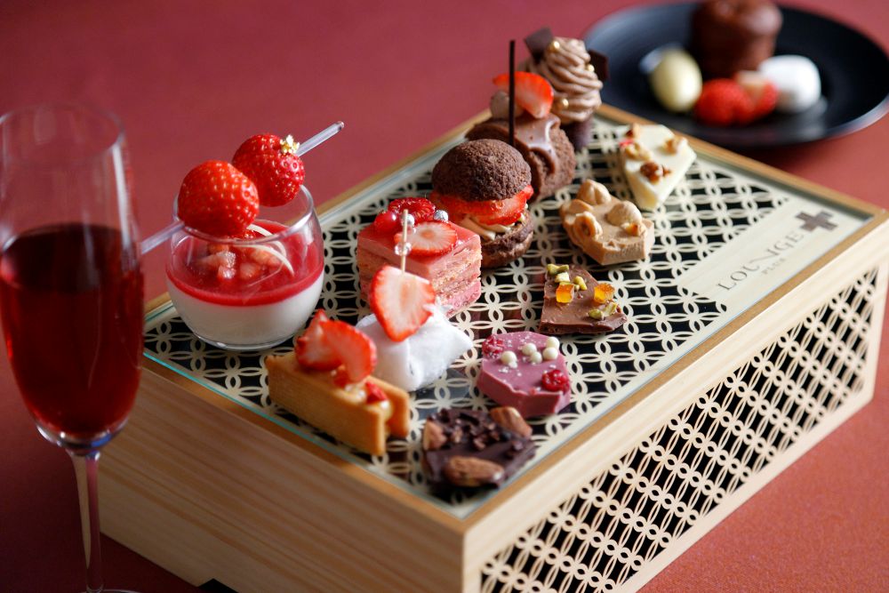 「チョコレート&いちごアフタヌーンティー」イメージ