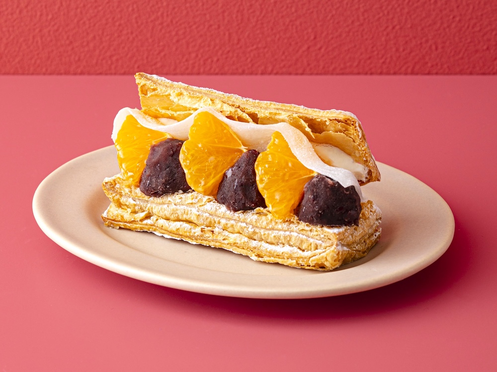 「ゆーパイむ」のグランスタ限定「コッペパイ(みかん大福)」1個・税込み594円