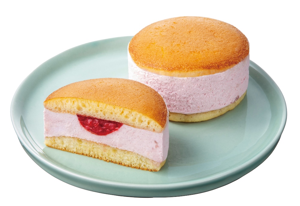 2026年1月6日より発売される「いちごクリームどら　いちごソース入り」税込み237円（沖縄県除く）