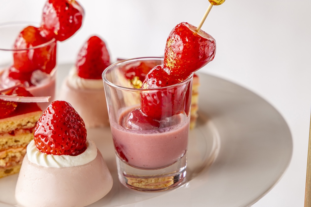 「ストロベリーピュアルージュ アフタヌーンティー」イメージ