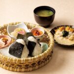 「旨塩おにぎりと 季節のおばんざい御膳」税込み1,250円