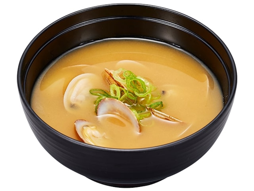 「あさりの味噌汁」税込み310円→税込み90円