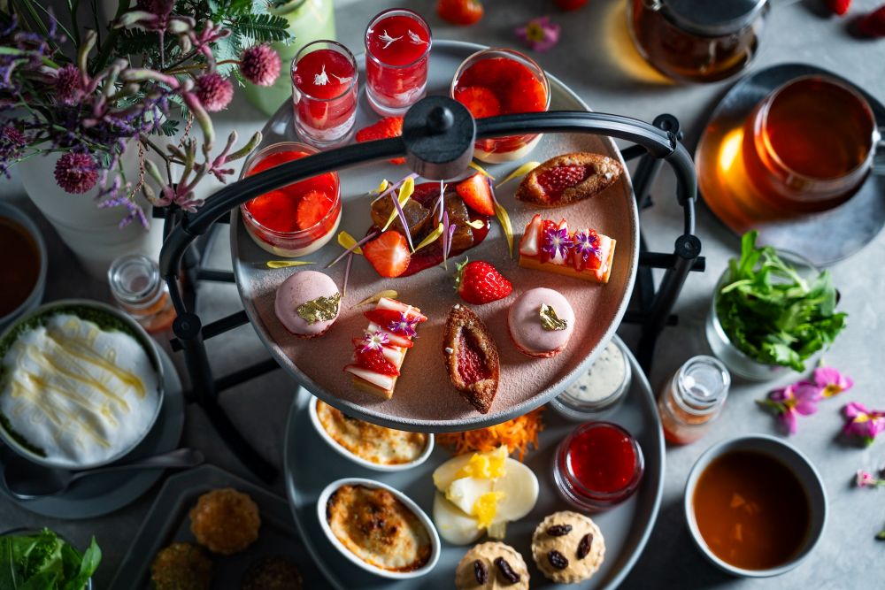 「ストロベリーブリス・アフタヌーンティー」イメージ