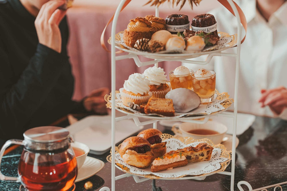 クリスマスアフタヌーンティ「Noble bright ー気品ある輝きで彩る優雅なホリデーシーズン ー」イメージ