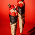 「いちごバレンタインアフタヌーンティー～Rouge et Noir～」イメージ