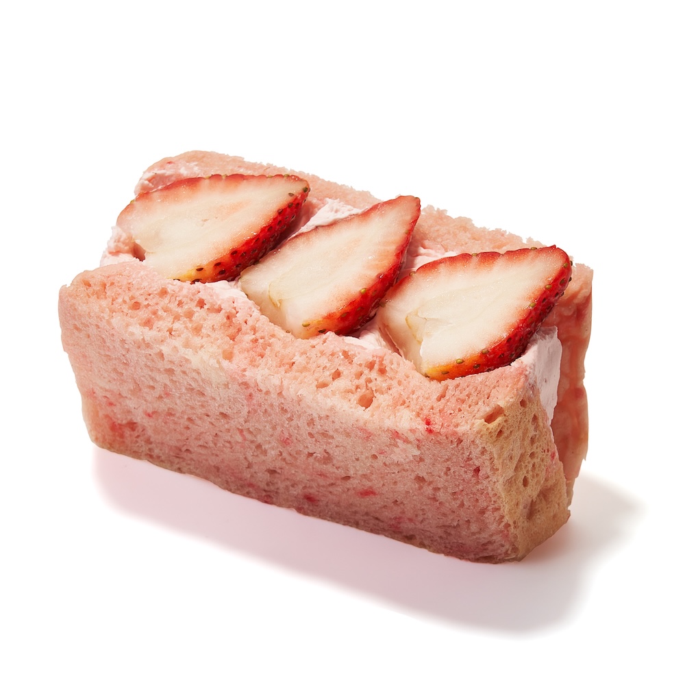 「eimy sandwich」の「とちあいかのいちごサンドウィッチ」税込み740円