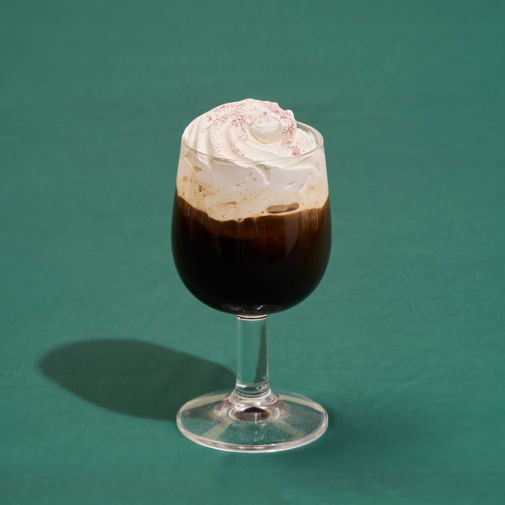 「メリーアイリッシュ珈琲」店内利用・税込み800円