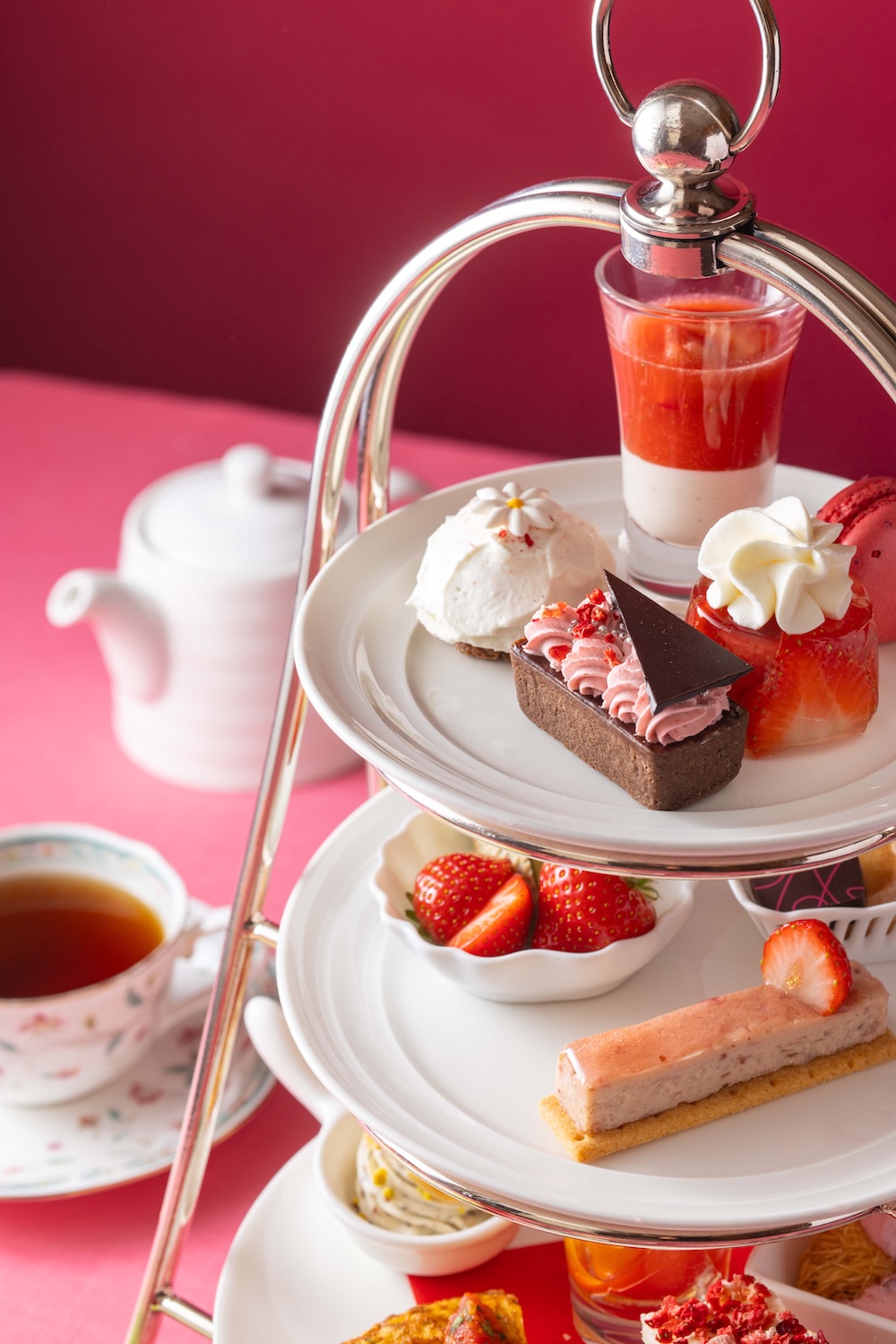 「いちごアフタヌーンティー」イメージ