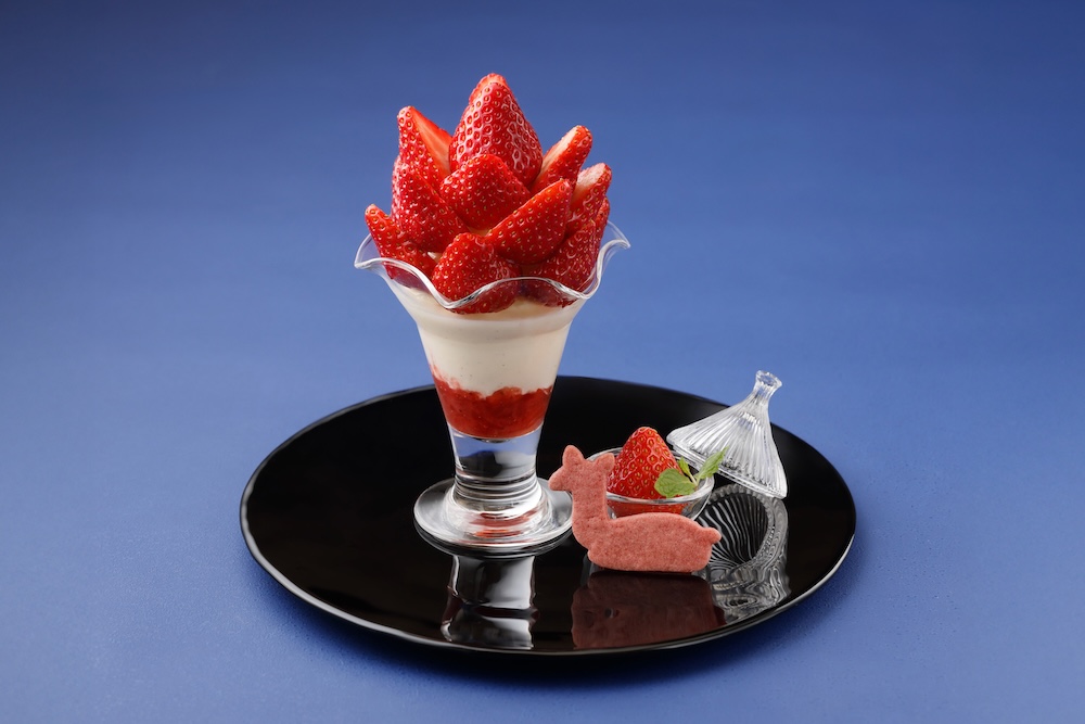 「古都華パフェ」税込み3,500円（サービス料含む）