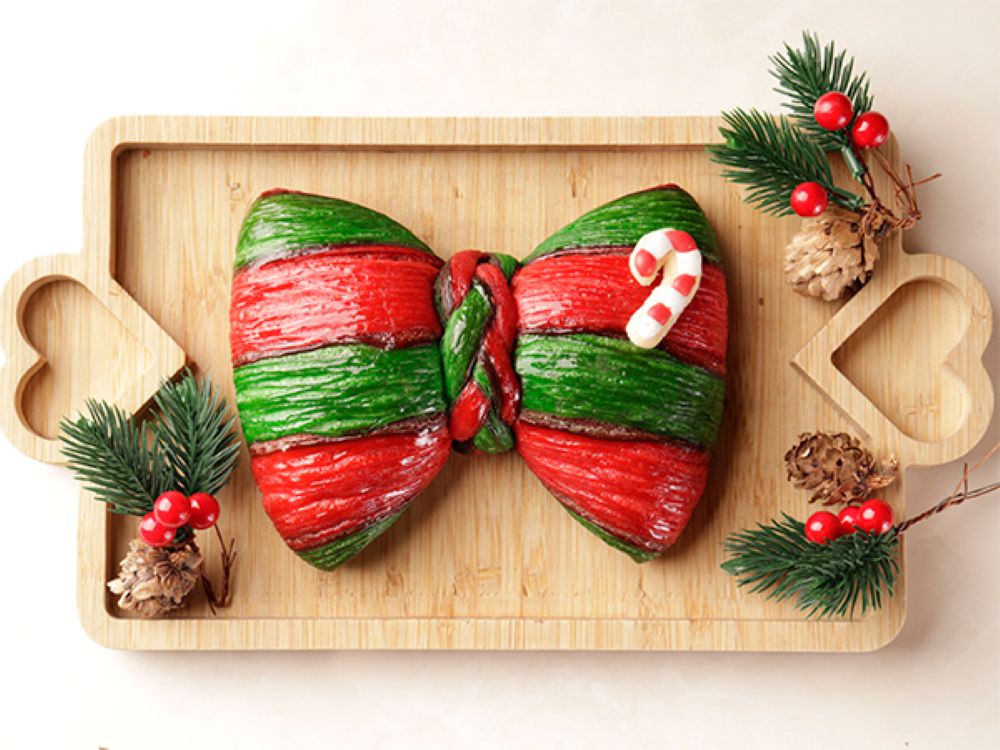 「クリスマス限定リボンクロワッサン」イメージ