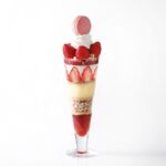 「あまおうパフェ」3,630円（別途サービス料）