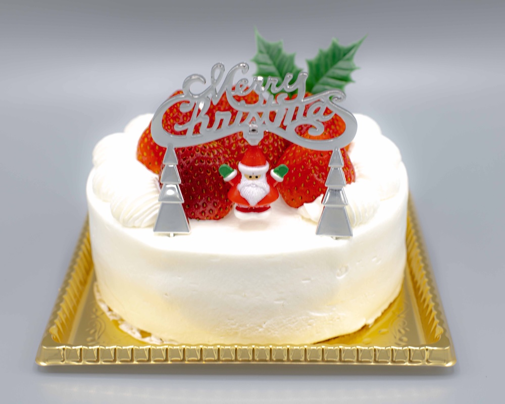 店頭限定「ホワイトクリスマスケーキ(4号)」イメージ