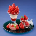 「古都華パフェ いちごDX」税込み4,500円（サービス料含む）
