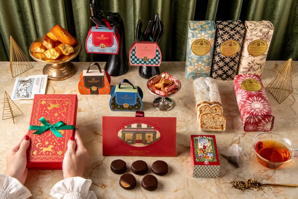 「パティスリー トゥース トゥース」2025年クリスマス向けギフト商品のイメージ