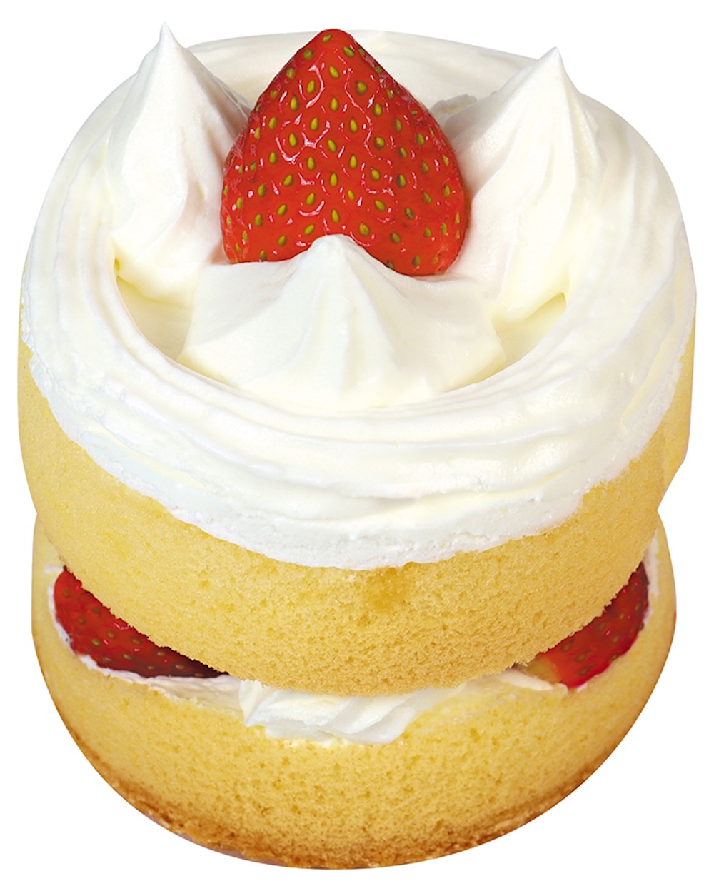 2026年1月1日より販売される「伝承の味 不二家のショートケーキ」税込み885円