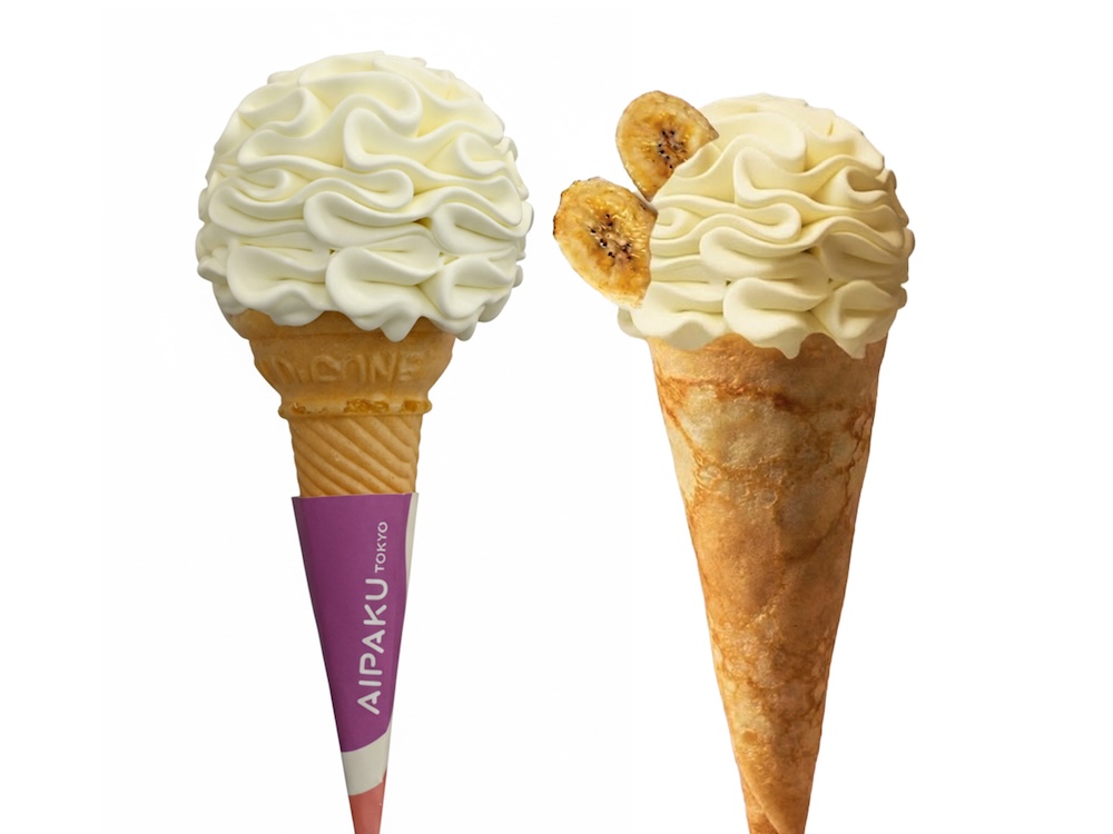 「あいぱくTOKYO」の「原宿フラワークレープソフト」イメージ