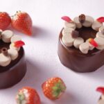 「チョコレート・ストロベリー・ローズウォーター ムースケーキ」1,450円