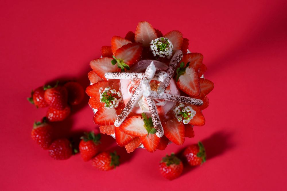 「シーズナルパフェ ～Punky Berry～」税込み3,000円（サービス料含む）