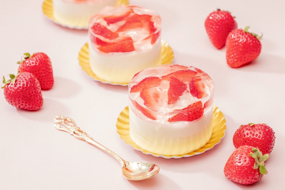 2026年1月6日〜4月30日に展開される「苺のレアチーズ」税込み590円