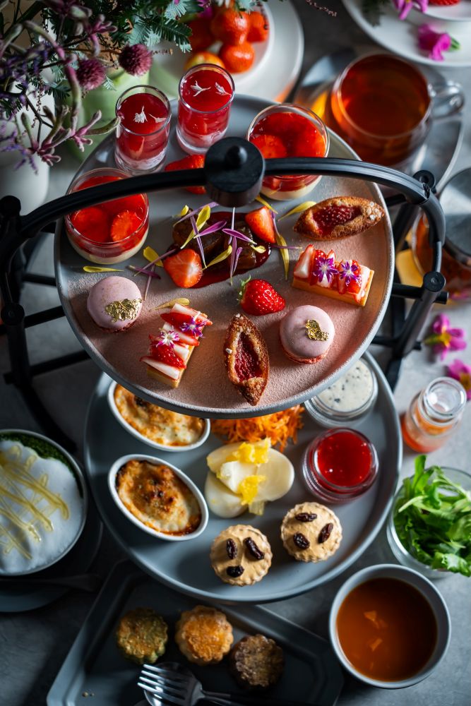 「ストロベリーブリス・アフタヌーンティー」イメージ