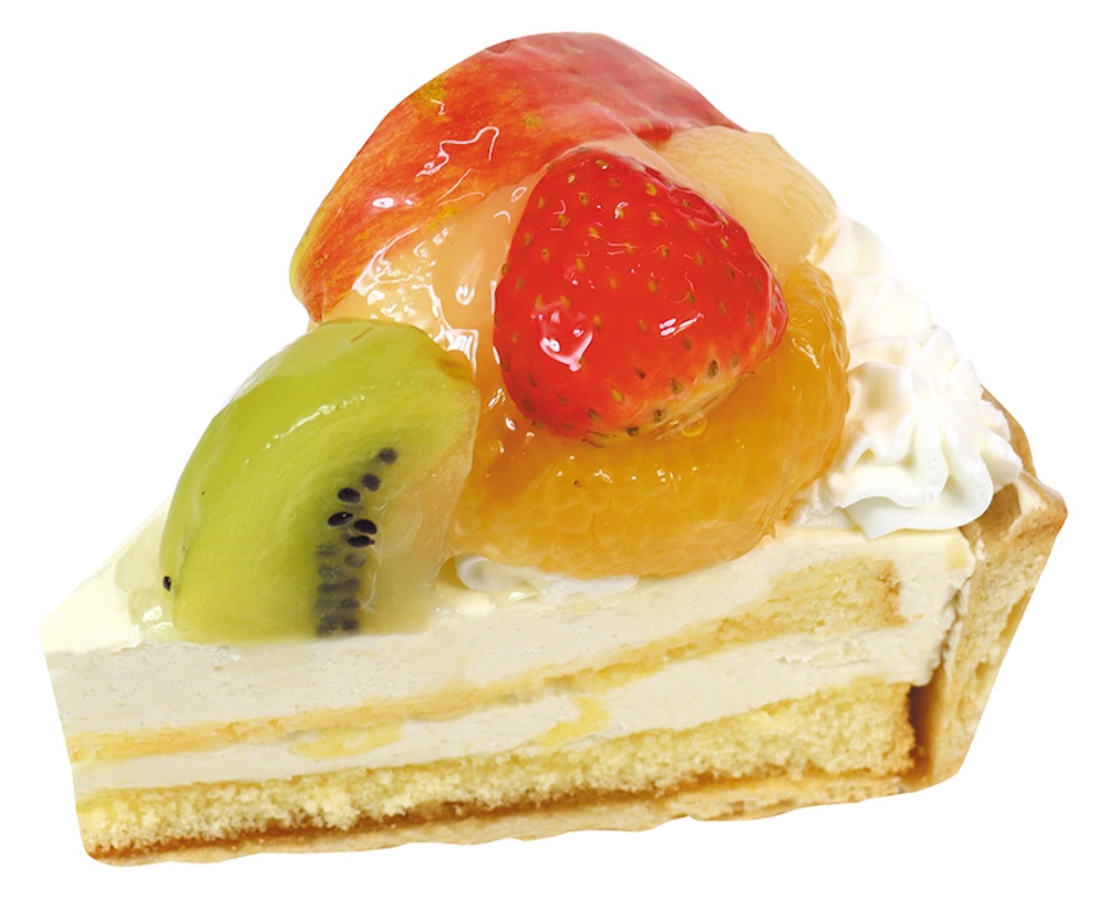 2026年1月9日より販売される「苺とフルーツのカスタードパイ」税込み648円
