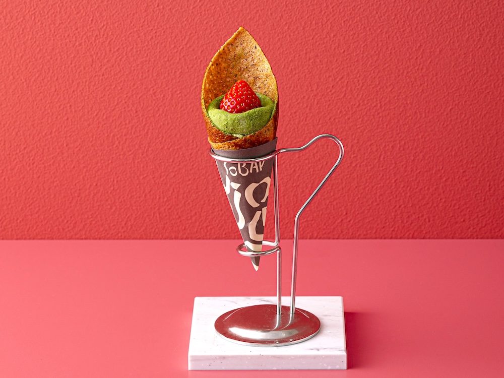 「ソバープ(SOBAP)」のグランスタ限定「苺とピスタチオの大福」1個・税込み580円