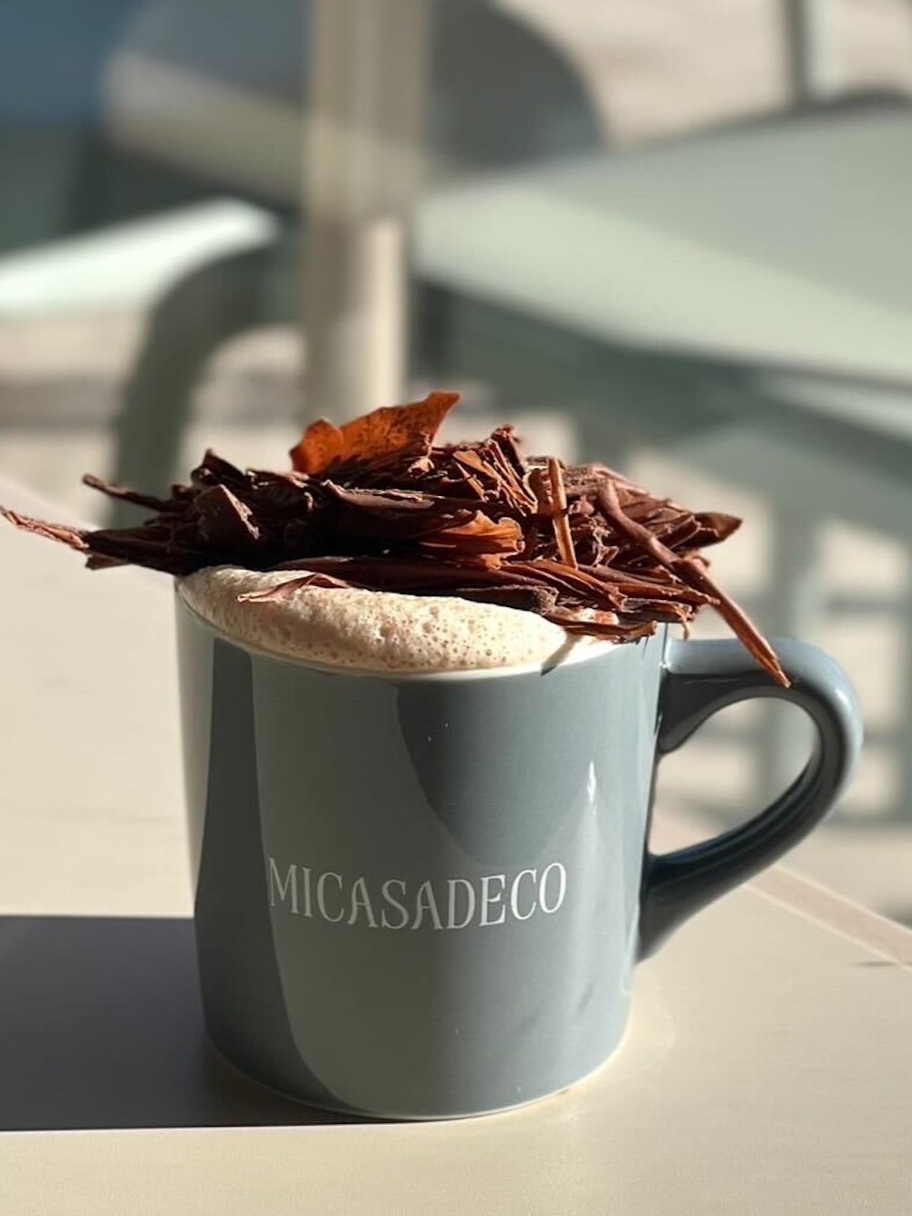 「ホットチョコレート」税込み800円