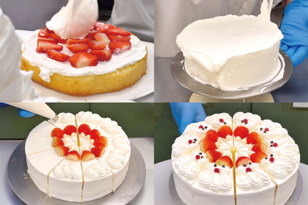 「サンタクロースのいちごショート」600円