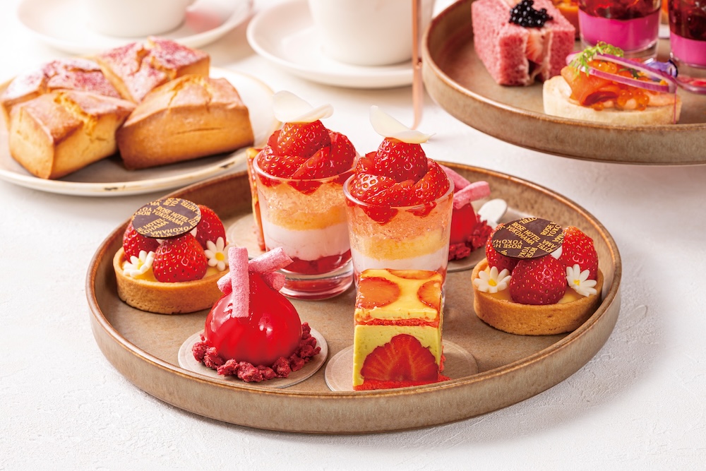 「苺づくしのアフタヌーンティー」イメージ