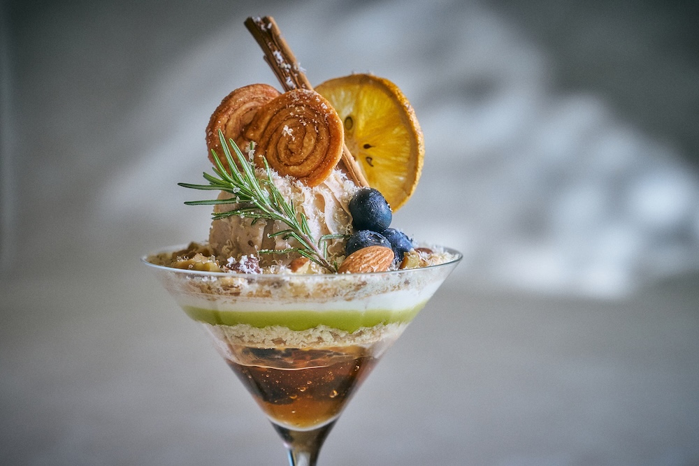 モンブランパフェ「Montblanc Snow Parfait」イメージ