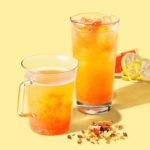 「スターバックス(ティー&カフェ)の「ゆず&シトラス ラベンダー セージ ティー」店内利用・税込み680円(トールサイズ)