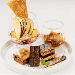 「りんごとチョコのアフタヌーンティー」イメージ