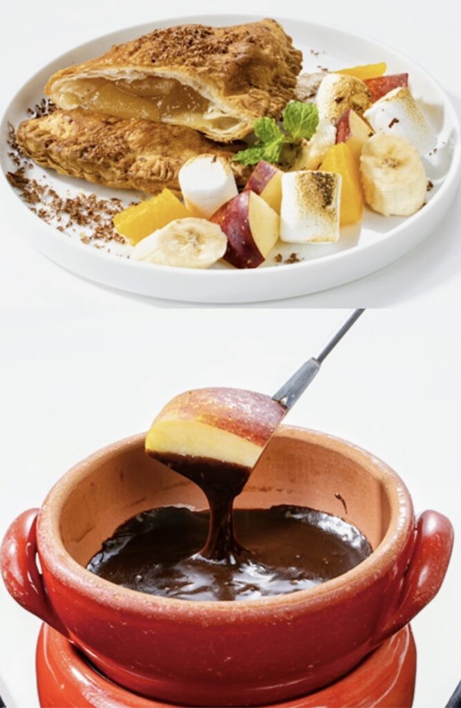 「りんごとチョコのアフタヌーンティー」イメージ