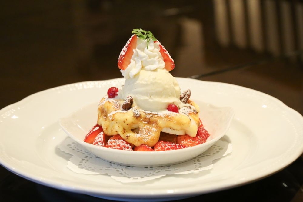 「苺のパイ・ア・ラ・モード」税込み1,408円