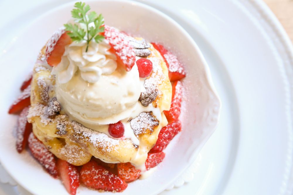 「苺のパイ・ア・ラ・モード」税込み1,408円