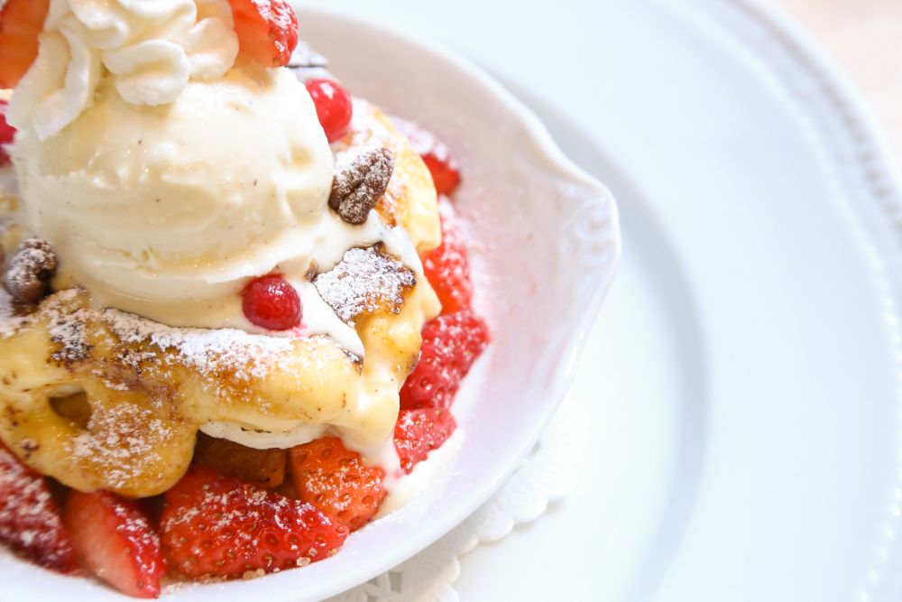 「苺のパイ・ア・ラ・モード」税込み1,408円